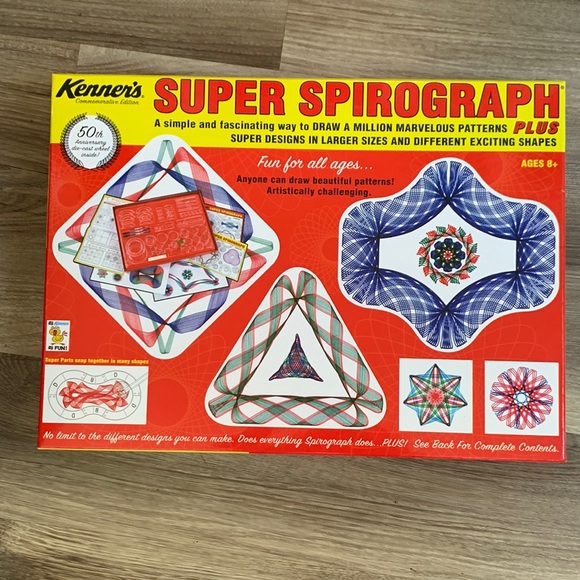 Kenner's Super Spirograph Plus 50th Anniversary Commemorative Edition Kenner - Picture 2 of 7